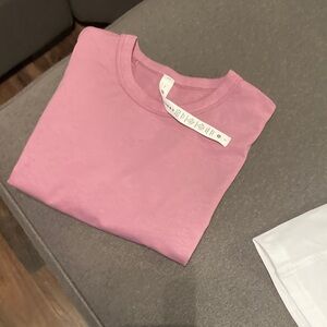 lululemon athletica Pink Short Sleeve Tee